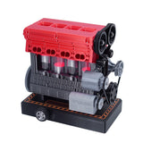 Stirlingkit ENJOMOR Inline 4 Cylinder Engine Model Building Kit 3D Printed for Tech Geeks & Car Lovers, view 3