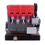 Stirlingkit ENJOMOR Inline 4 Cylinder Engine Model Building Kit 3D Printed for Tech Geeks & Car Lovers, view 5