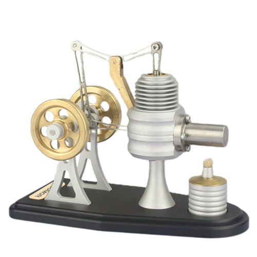 Stirlingkit ENJOMOR Metal Balance Hot Air Stirling Engine STEAM Free Energy