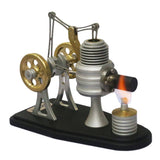 Stirlingkit ENJOMOR Metal Balance Hot Air Stirling Engine STEAM Free Energy, view 2