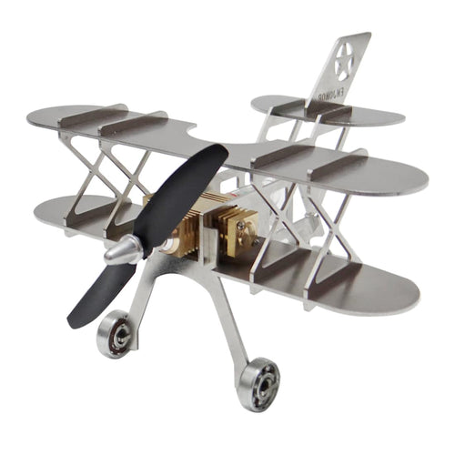 Stirlingkit ENJOMOR Metal Stirling Engine Biplane Model Building Set