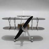 Stirlingkit ENJOMOR Metal Stirling Engine Biplane Model Building Set, view 3