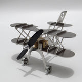 Stirlingkit ENJOMOR Metal Stirling Engine Biplane Model Building Set, view 4