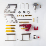 Stirlingkit ENJOMOR γ-shape Metal Hot-air Stirling Engine Powered Engine Mini Helicopter Model Building Kit, view 2