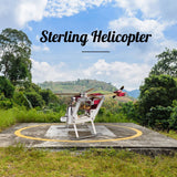 Stirlingkit ENJOMOR γ-shape Metal Hot-air Stirling Engine Powered Engine Mini Helicopter Model Building Kit, view 3