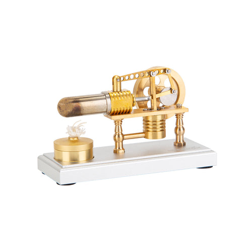 Stirlingkit ENJOMOR Smallest Robinson B4 Hot Air Stirling Engine RTR