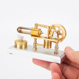 Stirlingkit ENJOMOR Smallest Robinson B4 Hot Air Stirling Engine RTR, view 4