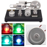 Stirlingkit ENJOMOR γ-Type Hot-air Single Cylinder Stirling Engine Generator Model Toy, view 2