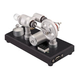 Stirlingkit ENJOMOR γ-Type Hot-air Single Cylinder Stirling Engine Generator Model Toy, view 5