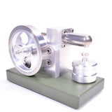 Stirlingkit ENJOMOR α-type Single Cylinder Hot-air Stirling Engine External Combustion Engine Model Science Toy, view 2