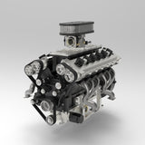 Stirlingkit ENJOMOR V12 GS-V12 72CC Large Scale V12 DOHC Four-Stroke Gasoline Engine Model Water-Cooled Electric Start, view 2
