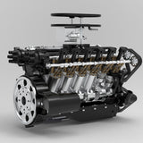 Stirlingkit ENJOMOR V12 GS-V12 72CC Large Scale V12 DOHC Four-Stroke Gasoline Engine Model Water-Cooled Electric Start, view 5