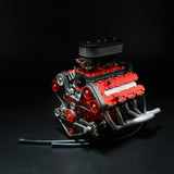 Stirlingkit ENJOMOR V8 GS-V8 78CC DOHC Gasoline Water-cooled V8 Engine That Works with Starter Kit Full Set, view 5