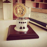 Stirlingkit ENJOMOR Vertical High Temperature Powered Stirling Engine Model Science Toys, view 3