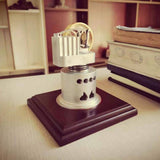 Stirlingkit ENJOMOR Vertical High Temperature Powered Stirling Engine Model Science Toys, view 4