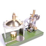 Stirlingkit Enjomor Vertical Transparent Cylinder Steam Engine with UFO Hero's Engine Boiler Education Toy Gift for Adults & Kids, view 2