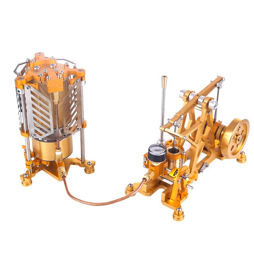 Stirlingkit ENJOMOR Watt Reactor Model Steam Engine with Boiler Cool Science Project Toys