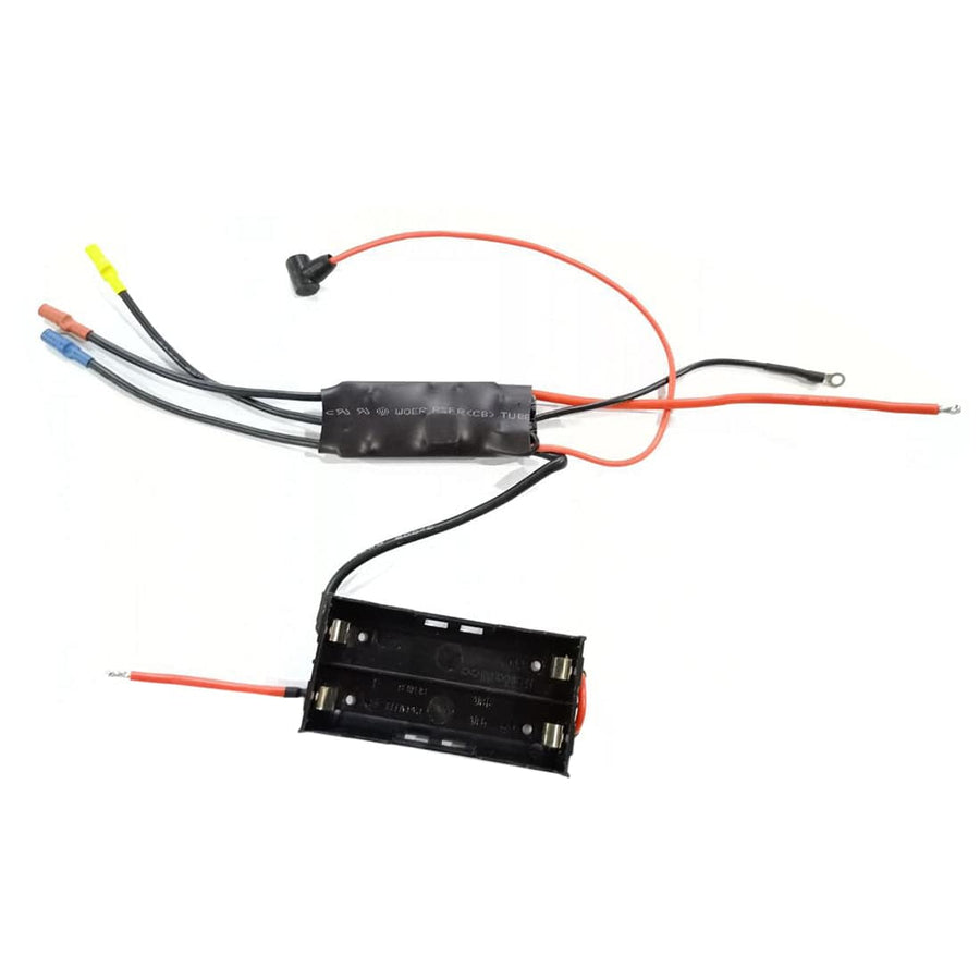Stirlingkit ESC with Battery Case for TOYAN FS-S100AS RC Engine Accessories