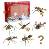 Stirlingkit Exquisite Mechanical Insect Assembly Model Week Series Christmas Gift Set, view 2