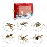 Stirlingkit Exquisite Mechanical Insect Assembly Model Week Series Christmas Gift Set, view 5