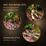 Stirlingkit Exquisite Mechanical Insect Assembly Model Week Series Christmas Gift Set, view 6