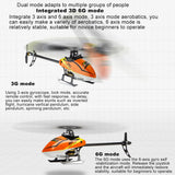 Stirlingkit F180 2.4Ghz Flybarless RC Stunt Helicopter 6CH 3D/6G RTF, view 3