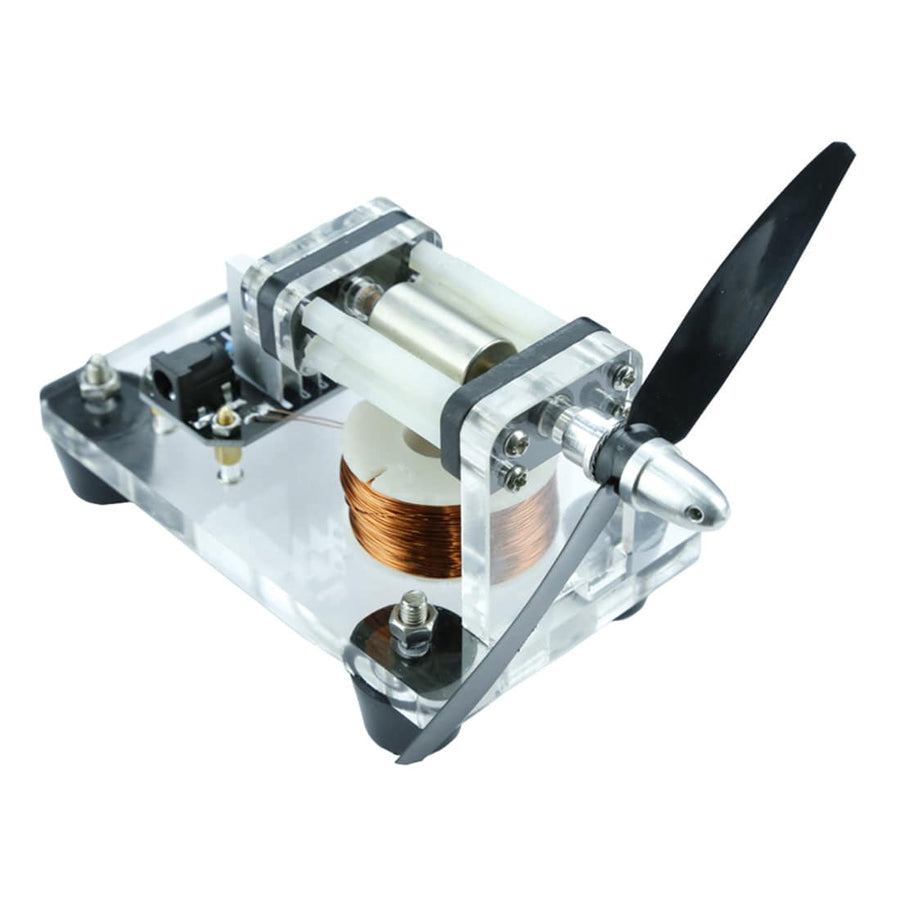 Stirlingkit Fan Blade High-speed Hoyer Electric Unicoil Motor Physical Experiment Engine Model Kit