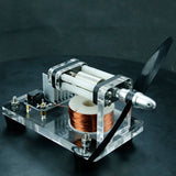 Stirlingkit Fan Blade High-speed Hoyer Electric Unicoil Motor Physical Experiment Engine Model Kit, view 3