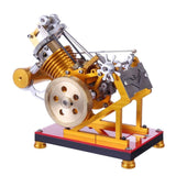 Stirlingkit Flame Flicker Stirling Engine Kit V1-45 Engine Model Educational Collection Gift, view 3