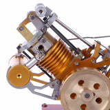 Stirlingkit Flame Flicker Stirling Engine Kit V1-45 Engine Model Educational Collection Gift, view 5