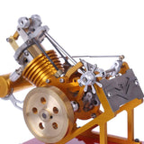 Stirlingkit Flame Flicker Stirling Engine Kit V1-45 Engine Model Educational Collection Gift, view 6