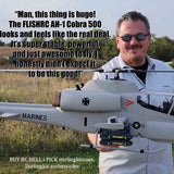 Stirlingkit FLISHRC FL500 AH-1 Cobra 500-Class Large Scale GPS RC Helicopter Model with L7 Flight Controller 2.4G 6CH RTF, view 4