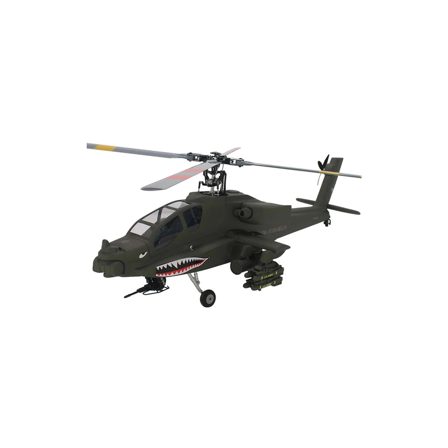 Stirlingkit FLISHRC FL500 AH-64 500-Class Large Scale GPS RC Helicopter Model 2.4G 6CH