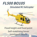 Stirlingkit FLISHRC FL500 BO-105 500-Class 2.4G 6CH Large Scale GPS RC Helicopter Model RTF, view 5
