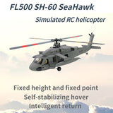 Stirlingkit FLISHRC FL500 SH-60 Seahawk 500-Class 2.4G 6CH Large Scale GPS RC Helicopter Model with L7 Flight Controller Cockpit, view 2