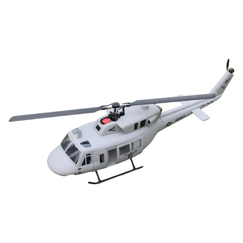 Stirlingkit FLISHRC FL500 UH-1N Huey Marines 500 Sized Scale RC Helicopter Model 4-Mode Positioning GPS RTF