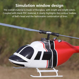 Stirlingkit FLYWING Bell-206-V2 470-Class RC Helicopter Model 2.4G RC 6CH Electric Airplane, view 2