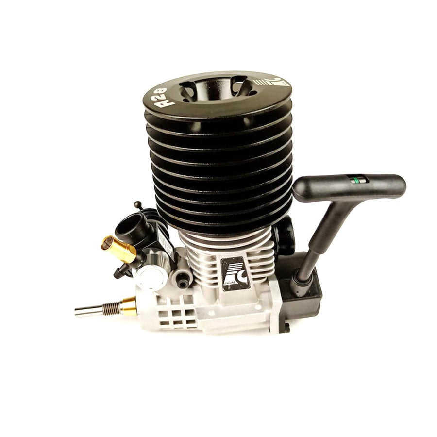 Stirlingkit Force FC .28 4.58cc Engine Hand Pull Starter Engine for 1/8 Methanol Fuel RC Car