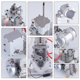 Stirlingkit Four-stroke 15cc OHV Single-cylinder Vertical Internal Combustion Engine Model, view 5