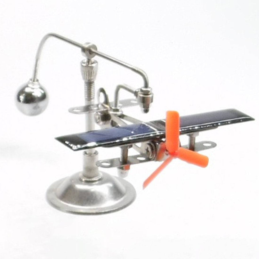Stirlingkit Free Energy Aircraft Shape Solar Motor Solar Toy