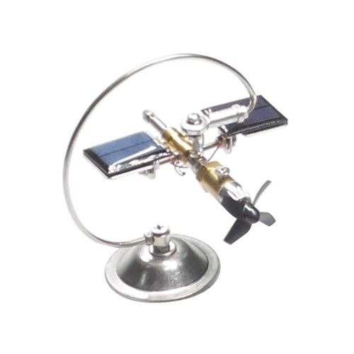 Stirlingkit Free Energy Magnet Motor Self Runing Free Electricity Solar Powered Satellite Model