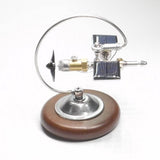 Stirlingkit Free Energy Magnet Motor Self Runing Free Electricity Solar Powered Satellite Model, view 2
