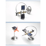 Stirlingkit Free Energy Magnet Motor Self Runing Free Electricity Solar Powered Satellite Model, view 4