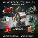 Stirlingkit P51 Friction Clutch Pulley Upgrade Kit for OKMO Engine Models & HM-01, view 2