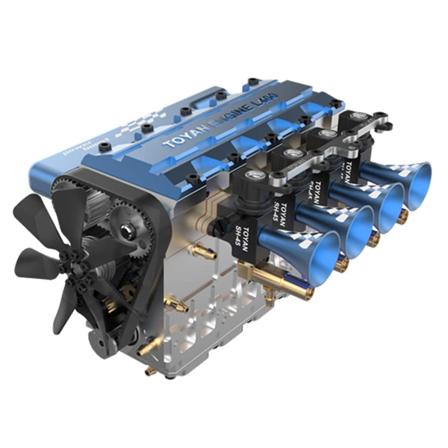 Stirlingkit FS-L400 Inline 4 Cylinder 4 Stroke Assembly Engine Model
