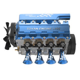 Stirlingkit FS-L400 Inline 4 Cylinder 4 Stroke Assembly Engine Model, view 2