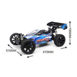 Stirlingkit FS Racing 1/8 Off-road Vehicle 4WD High Speed Brushless RC Car with Body ESC Motor 2.4G, view 6