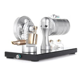 Stirlingkit Full Metal Retro Style Engine Steam Engine Model with Boiler Alcohol & Lamp Kit K-005, view 3