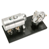 Stirlingkit Full Metal Retro Style Engine Steam Engine Model with Boiler Alcohol & Lamp Kit K-005, view 4