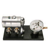 Stirlingkit Full Metal Retro Style Engine Steam Engine Model with Boiler Alcohol & Lamp Kit K-005, view 5